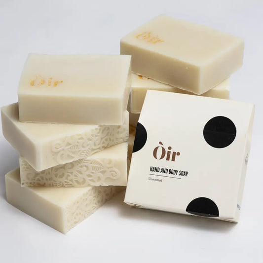 Fragrance free soap