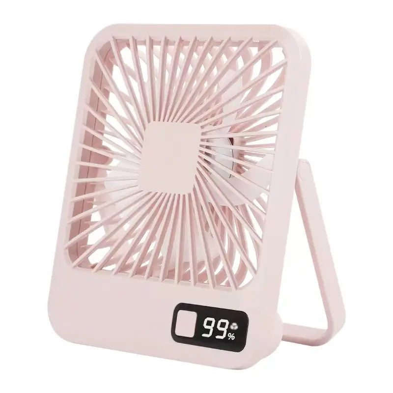 Portable desk fan