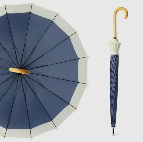 Two tone umbrella - navy