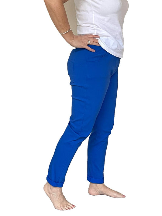 Magic trousers - electric blue