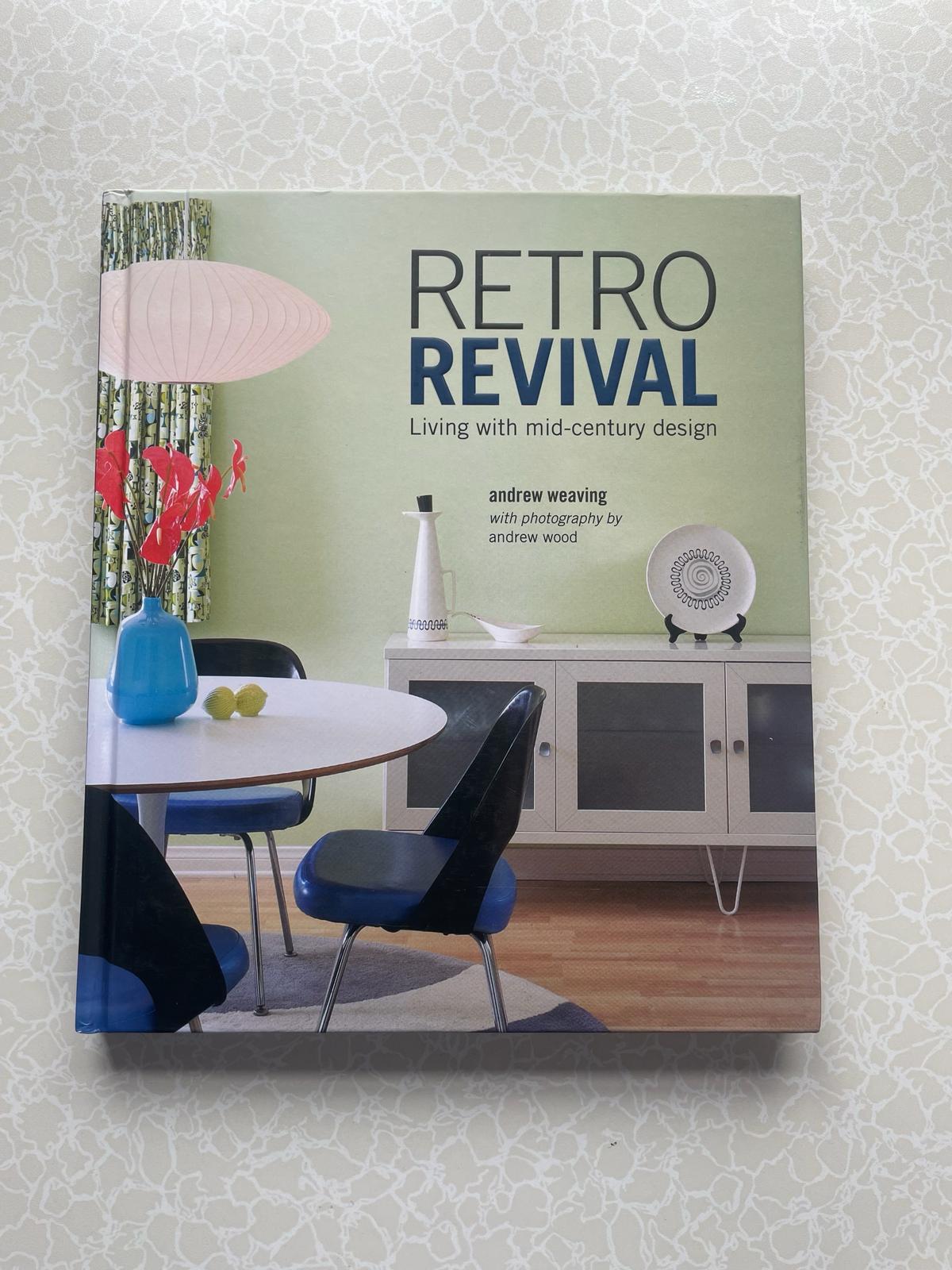 Retro revival hardcover book
